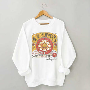Tom Petty Wildflowers Natural Sweatshirt