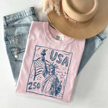 Statue of Liberty USA 250 Vintage America T-Shirt