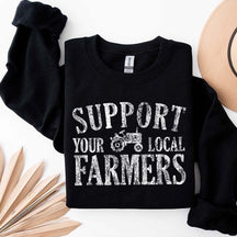 Support Your Local Farmers Country Living Sweatshirt