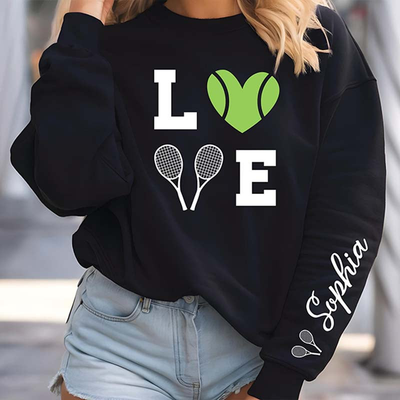 Personalized Tennis Sweatshirt
