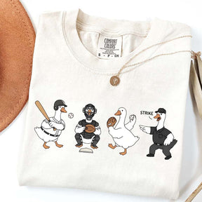 Baseball Goose Player T-Shirt