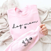 Custom Dog Mom Gift Sweatshirt