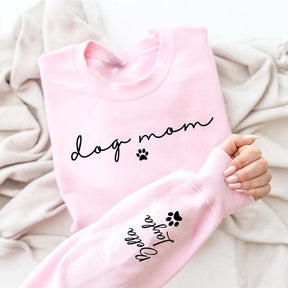 Custom Dog Mom Gift Sweatshirt
