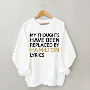 Alexander Hamilton Broadway Fan Sweatshirt