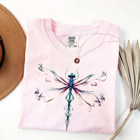 Comfort Color Bright Golden Dragonfly T-Shirt