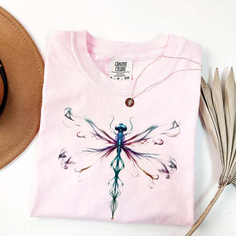 Comfort Color Bright Golden Dragonfly T-Shirt