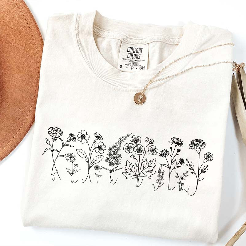 Anti Capitalist FDT Floral T-Shirt