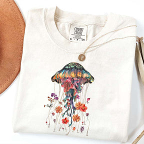 Floral Jellyfish T-Shirt