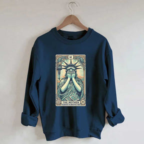 The Mother Crying Sculpture Sweatshirt