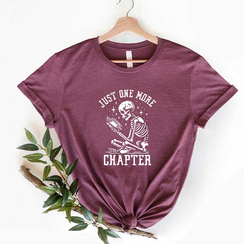 Just One More Chapter Bookworm T-Shirt