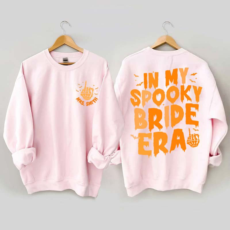 In My Spooky Bride Era Halloween Sweatshirt