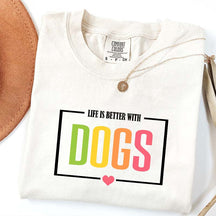 Favorite Life Is Better With Dogs T-Shirt