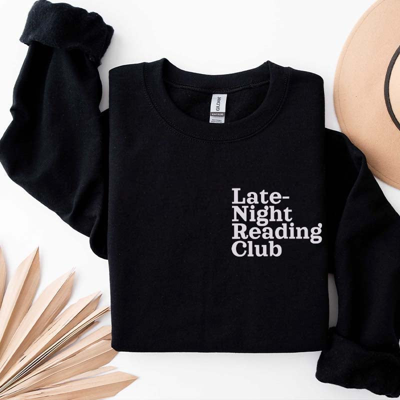 Late Night Reading Club Sweatshirt