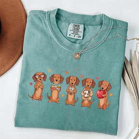 Dachshund Teacher Wiener Dog School T-Shirt