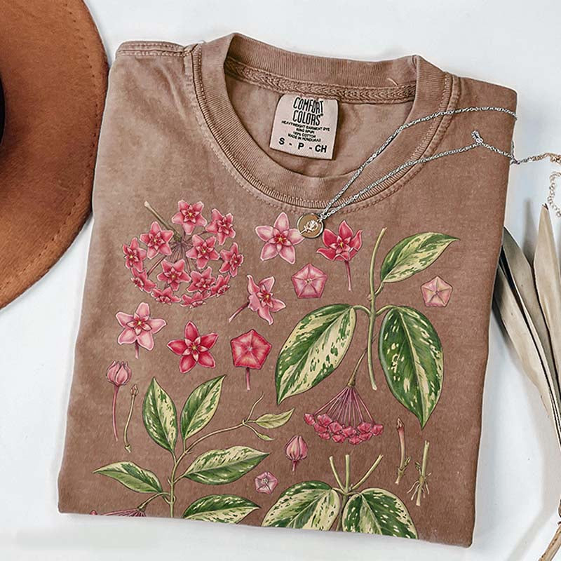 Hoya Carnosa Houseplant Lover T-Shirt