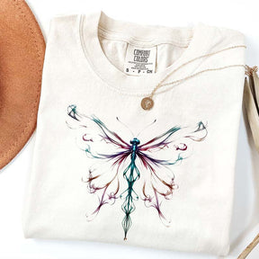 Comfort Color Bright Golden Butterfly T-Shirt