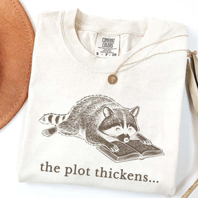 Comfort Colors Bookish Raccoon T-Shirt