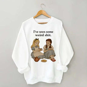 Vintage Girls Funny Sweatshirt