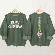 Light Merry Christmas Sweatshirt