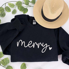 Cute Merry Christmas Holiday Sweatshirt