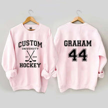 Personalized University Hockey Est Custom Year Sweatshirt