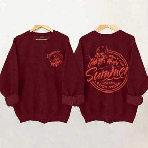 Retro Built For Summer Sweatshirt