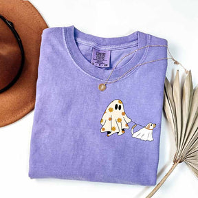 Cute Ghost Dog Fall Halloween T-Shirt