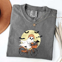 Cute Halloween Ghost Camping T-Shirt