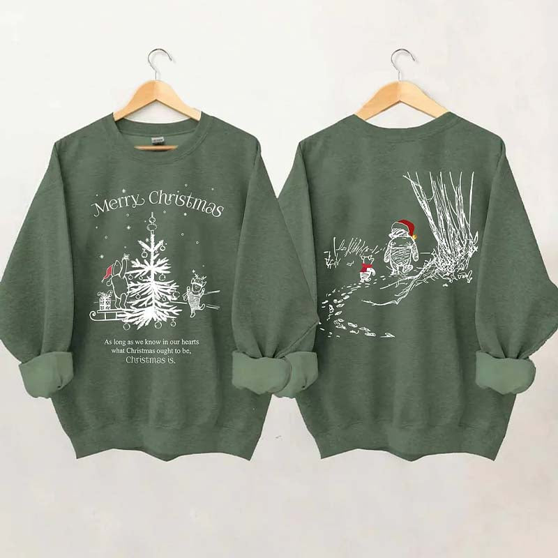 Winnie And Piglet Christmas Sweatshirt