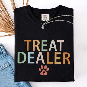 Comfort Colors Treat Dealer Dog T-Shirt