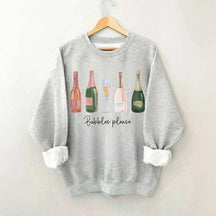 Bubble Please Champagne Sweatshirt