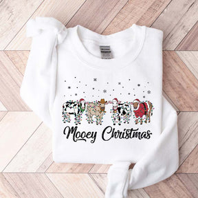 Christmas Cow Lover Sweatshirt