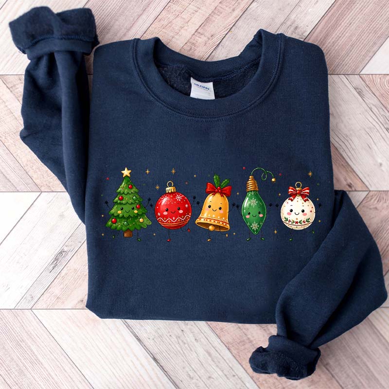 Cute Christmas Xmas Tree Sweatshirt