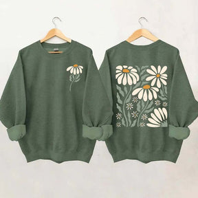 Comfort Colors Boho Daisy Sweatshirt
