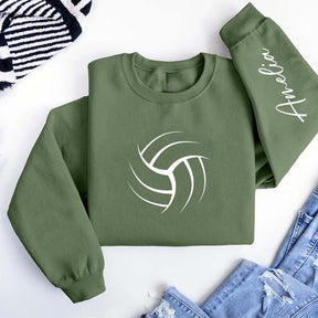 Personalized Volleyball Player Sweatshirt