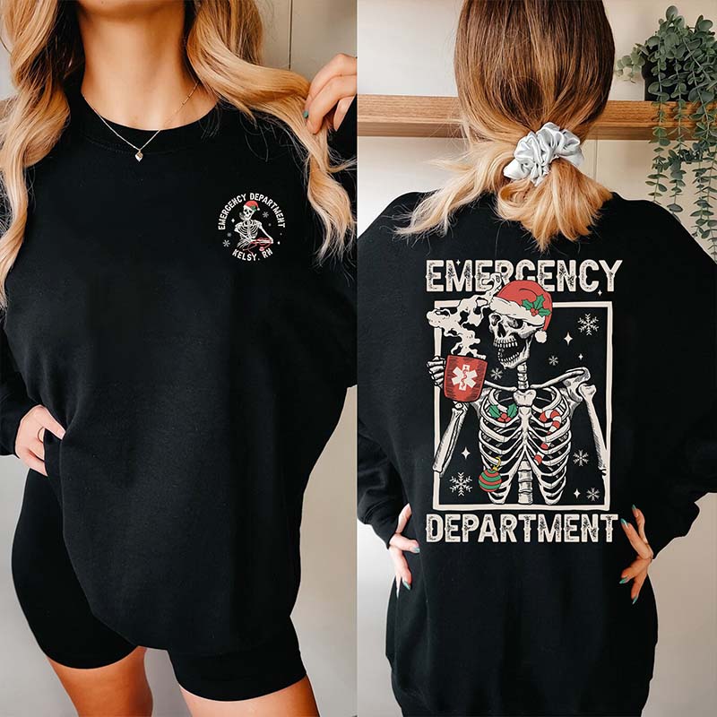 Emergency Department Christmas Sweatshirt