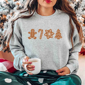 Gingerbread Cookies Candy Sweatshirt