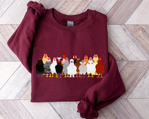 Funny Chickens Sweatshirt