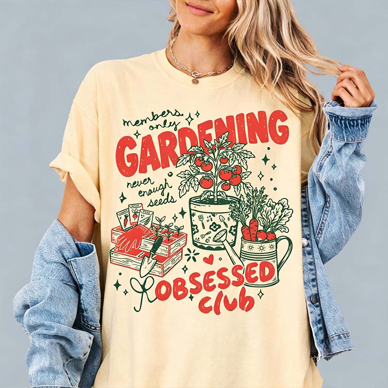 Gardening Obsessed Club T-Shirt