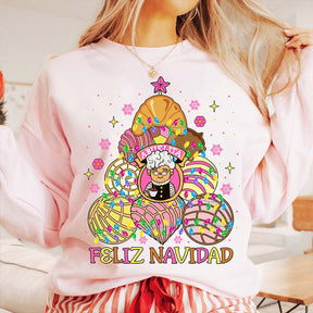 Mexican Christmas Tree Latina Sweatshirt