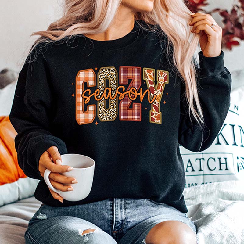 Cozy Season Retro Fall Sweatshirt