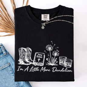 Dandelion Comfort Colors Graphic Western T-Shirt