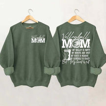Volleyball Mom My Wallet is Empty Sweatshirt