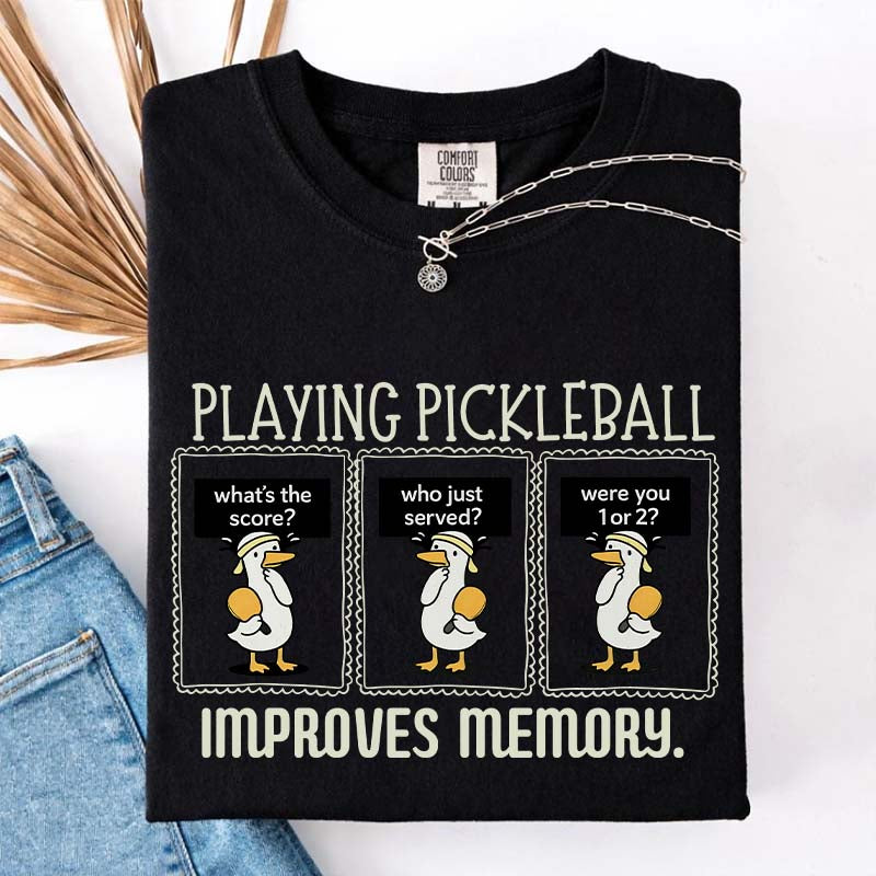 Pickleball Player Comfort Colors T-Shirt