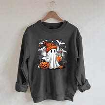 Cute Ghost Tombstone Sweatshirt