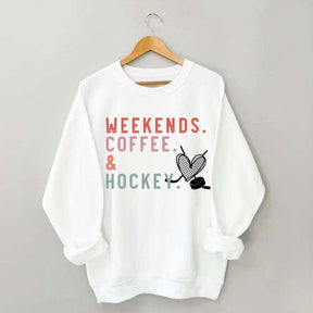 Game Day Hockey Mom Sweatshirt