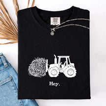 Funny Tractor Hay Pun T-Shirt