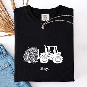 Funny Tractor Hay Pun T-Shirt