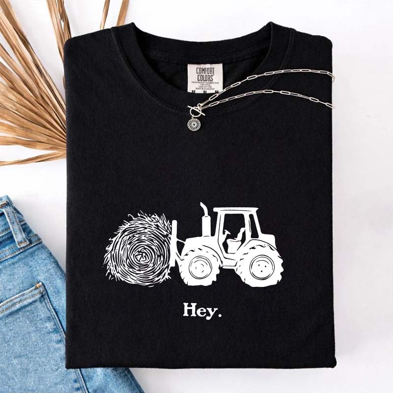 Funny Tractor Hay Pun T-Shirt