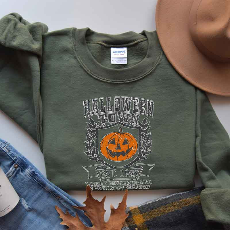 Halloweentown University Pumpkin Sweatshirt